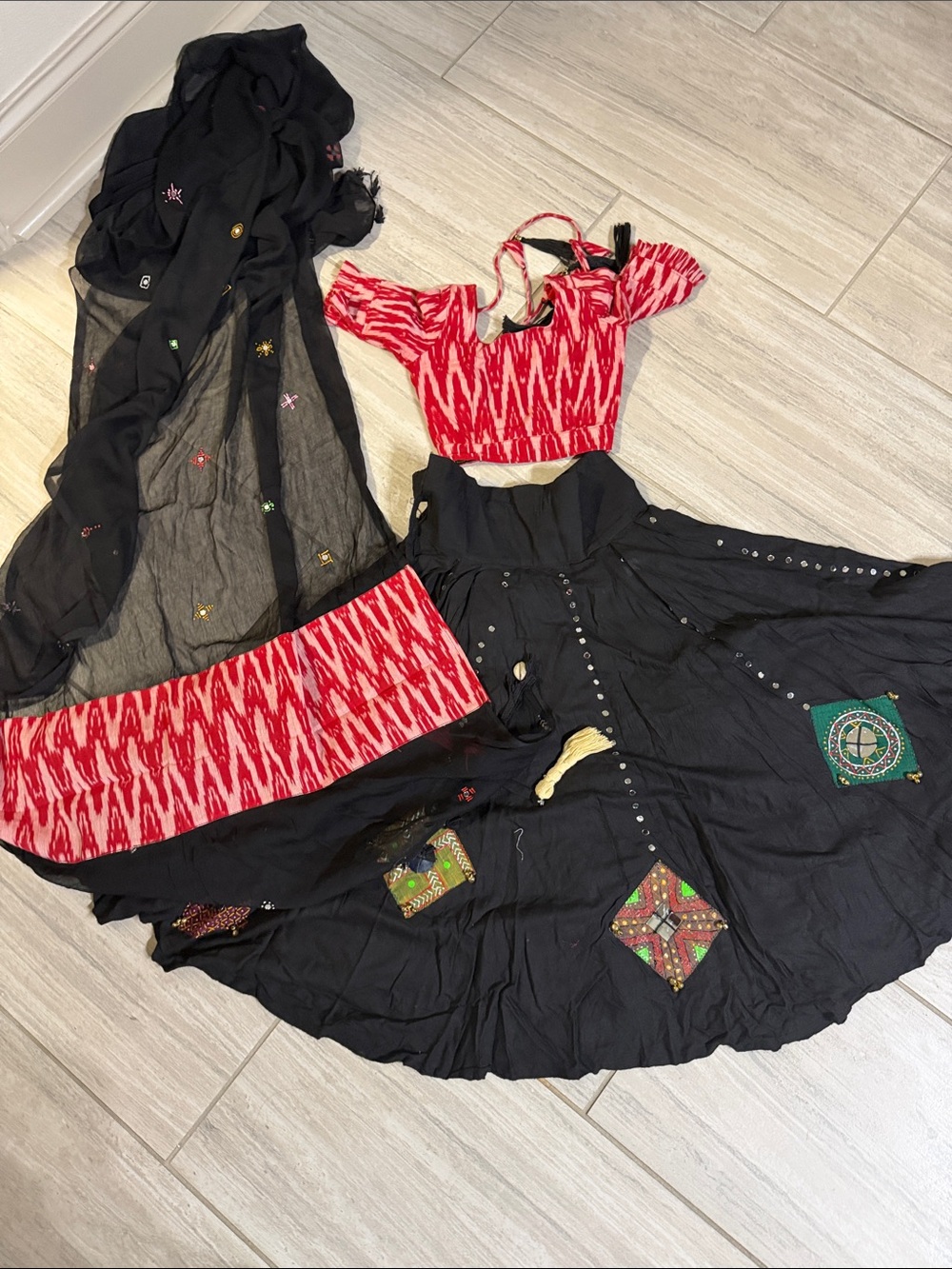 Very pretty boutique chaniya choli for 5-6 years old